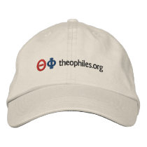 theophiles.org embroidered hat embroidered hats
