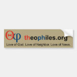 theophiles.org tan bumper sticker