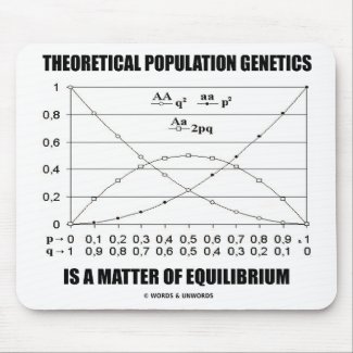 Theoretical Population Genetics Matter Equilibrium mousepad