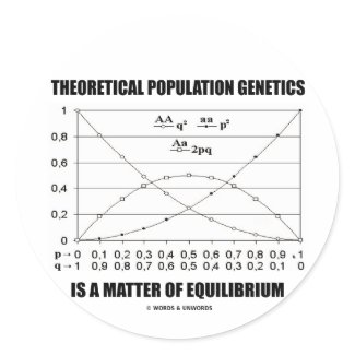 Theoretical Population Genetics Matter Equilibrium sticker