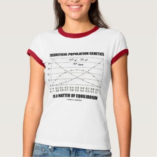 Theoretical Population Genetics Matter Equilibrium shirt