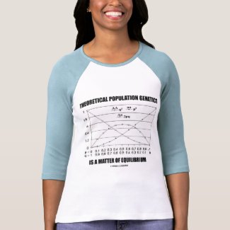 Theoretical Population Genetics Matter Equilibrium shirt