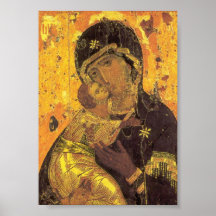 Theotokos of Vladimir Print