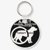 THERAPY DOG ANIMAL ASSISTED ACTIVITIES keychains