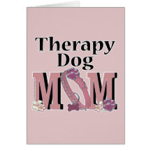Therapy Dog MOM Cards