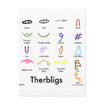 Therbligs Postcard