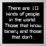 There are 10 kinds of people in the world. Thos... Print