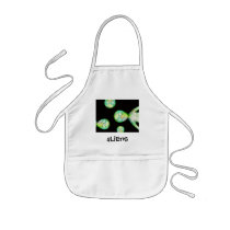 There Are aLiEnS On My Paint Smock! Aprons