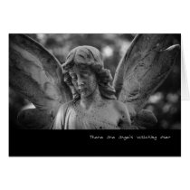 There Are Angels Watching Over Card