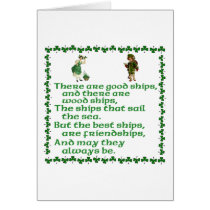 There are good ships. card