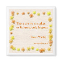 There are no mistakes or failures,.............. magnets