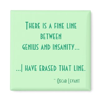 There is a fine line magnet