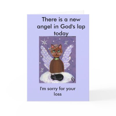 There is a new angel in God's lap today,... Greeting Cards by Kaidyns_mom