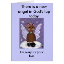 There is a new angel in God's lap today,... Greeting Cards