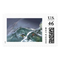 There is a New World coming 'Fulcontrast' postage