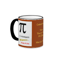 There is a Pi Day Mug