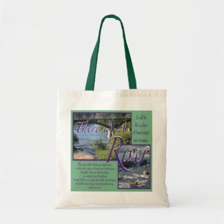 There Is A River Tote Bag bag