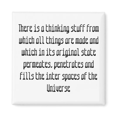 There is a thinking stuff from whi... - Customized Magnets by quantumcreators