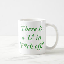 There is a 'u' in... mugs