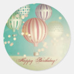There is magic in the air - happy birthday stickers