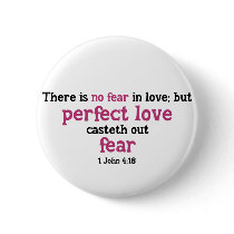 There is No fear in Love Pin