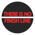 There Is No Finish Line stickers by esskay There Is No Finish Line stickers