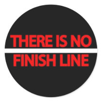 There Is No Finish Line stickers