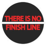 There Is No Finish Line Sticker