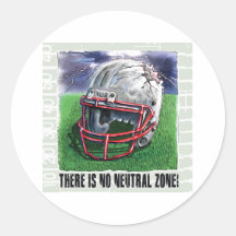There is No Neutral Zone! Sticker