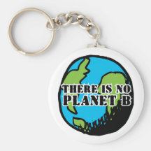 THERE IS NO PLANET B KEYCHAIN