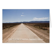 There is no way to happiness cards
