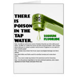 THERE IS POISON IN THE TAP WATER! cards