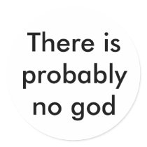 There is probably no god stickers