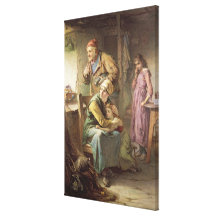 There is sorrow on the sea gallery wrap canvas