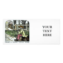 There´s A Happy Little Home Rack Cards
