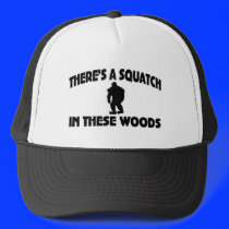 There’s A Squatch In These Woods Mesh Hat