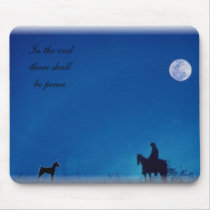 There shall be peace mousepads by deesbasenjis There shall be peace mousepads