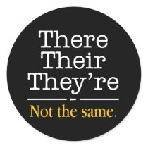 There, Their and They're. stickers by JMGNole There, Their and They're. stickers