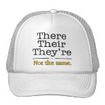 There, Their and They're. Trucker Hat
