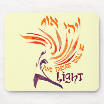 There Will Be Light Mousepad