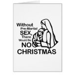 There would be no Christmas cards
