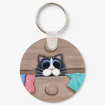 There You Are Keychain by LisaMarieArt There You Are Keychain