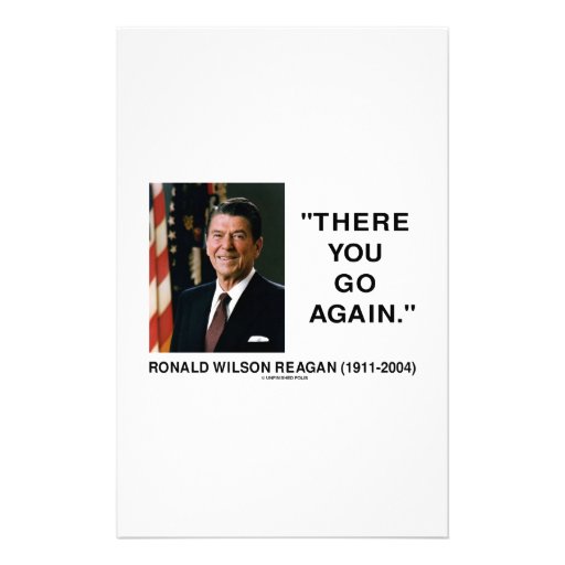 There You Go Again Customized Stationery
