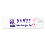 Therefore I Dance Bumper Stickers