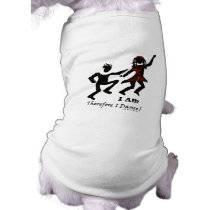 Therefore I Dance pet clothing