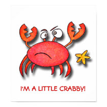 There's A Crab On My Poster! posters by BitsOfWhimsy There's A Crab On My Poster! posters