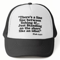 There's A Fine Line Mesh Hats