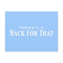 There's A Hack For That Gifts Postcard