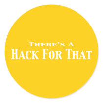 There's A Hack For That Gifts stickers