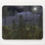 There's A Moon Out Tonight mousepads